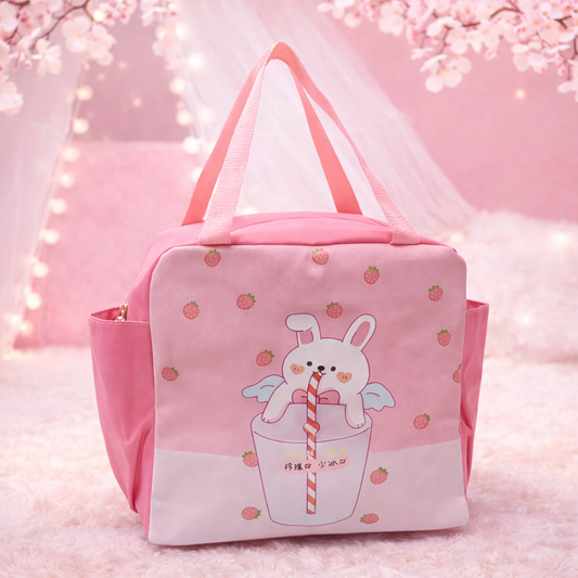 Sanrio Thermal Lunch Bag (Hot & Cold Keep) ❄️🔥Size 10×9 Inch