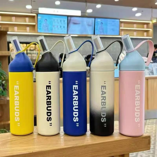 Earbuds® Stainless Steel Vacuum Flask Bottle – 800ml – SUS 316 - Hot | Cold Long Time !