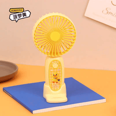 Mini Size Rechargeable Cooling Hand Fans - 3 Speed Modes - Type C Charging