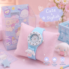 Sanrio Premium Analog Watches For Children's | Soft Silicone Adjustable Strap