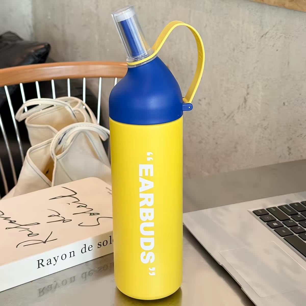 Earbuds® Stainless Steel Vacuum Flask Bottle – 800ml – SUS 316 - Hot | Cold Long Time !