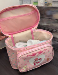 Cute Asthetic Cosmetic Organizers Vanity Bags