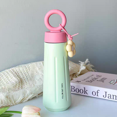 Cute Daisy Loop Stainless Steel Thermal Flask Bottle | Hot & Cold Insulated | 450ml