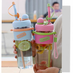 Stylich Dual Function Water Bottles • BPA Free Plastic • 900 ml