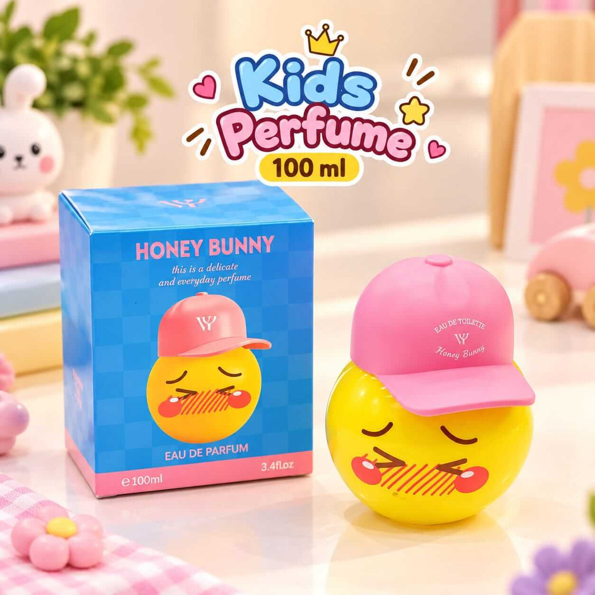 Smile Face Kids Perfume – 100 ml | Sweet Fragrance