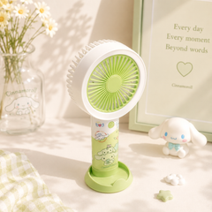 💞 Sanrio Rechargeable Mini Cooling Fans 💞 6 Inch Size • 3 Speed Modes • Type C
