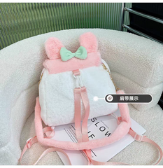 Cute Sanrio Plushes 2 in 1 Girls Backpacks / Bags 🥰