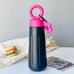 Cute Daisy Loop Stainless Steel Thermal Flask Bottle | Hot & Cold Insulated | 450ml