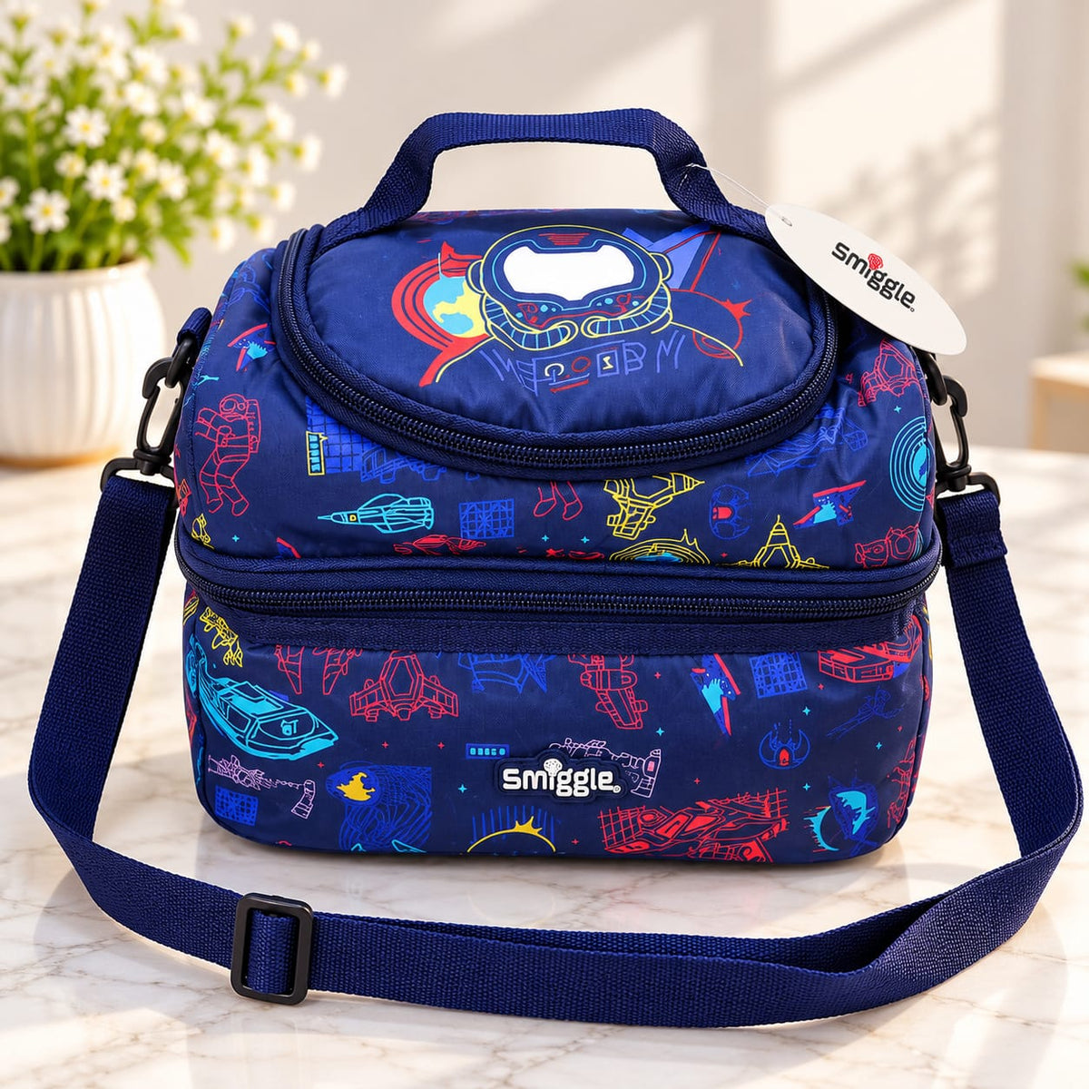 Premium Double Compartments Thermal Insulated Kids Lunch Bags
