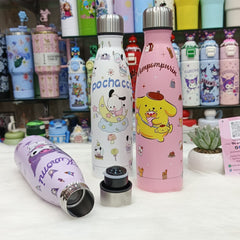 Original Sanrio Stainless Steel Water Bottle – 550ml | SUS 316 Vacuum Insulated Flask