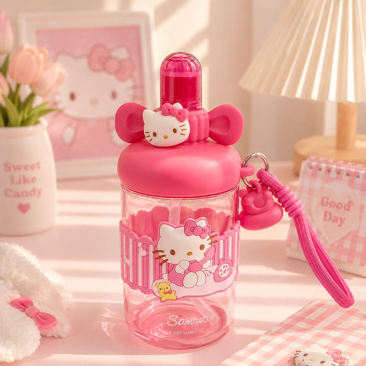 Sanrio Cute Water Bottles for Children – BPA Free | 550 ML | Unbreakable