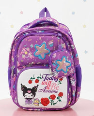 Parachute Multi Pockets Pre-School Backpacks | Size 15 × 12 Inch