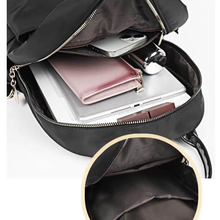 Premium Women’s Parachute Backpack – Multi-Pocket Casual Backpack ( 32 × 27 cm )