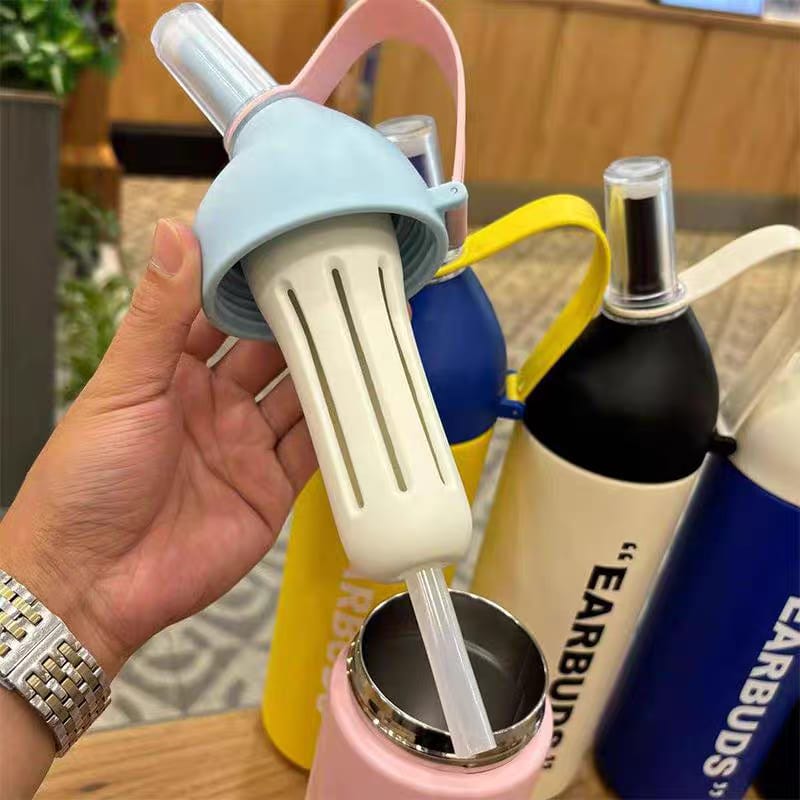 Earbuds® Stainless Steel Vacuum Flask Bottle – 800ml – SUS 316 - Hot | Cold Long Time !