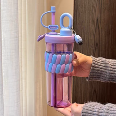 Twinsip™ 2 Compartments Acrylic Unbreakable Fancy Sippers | 720 ml