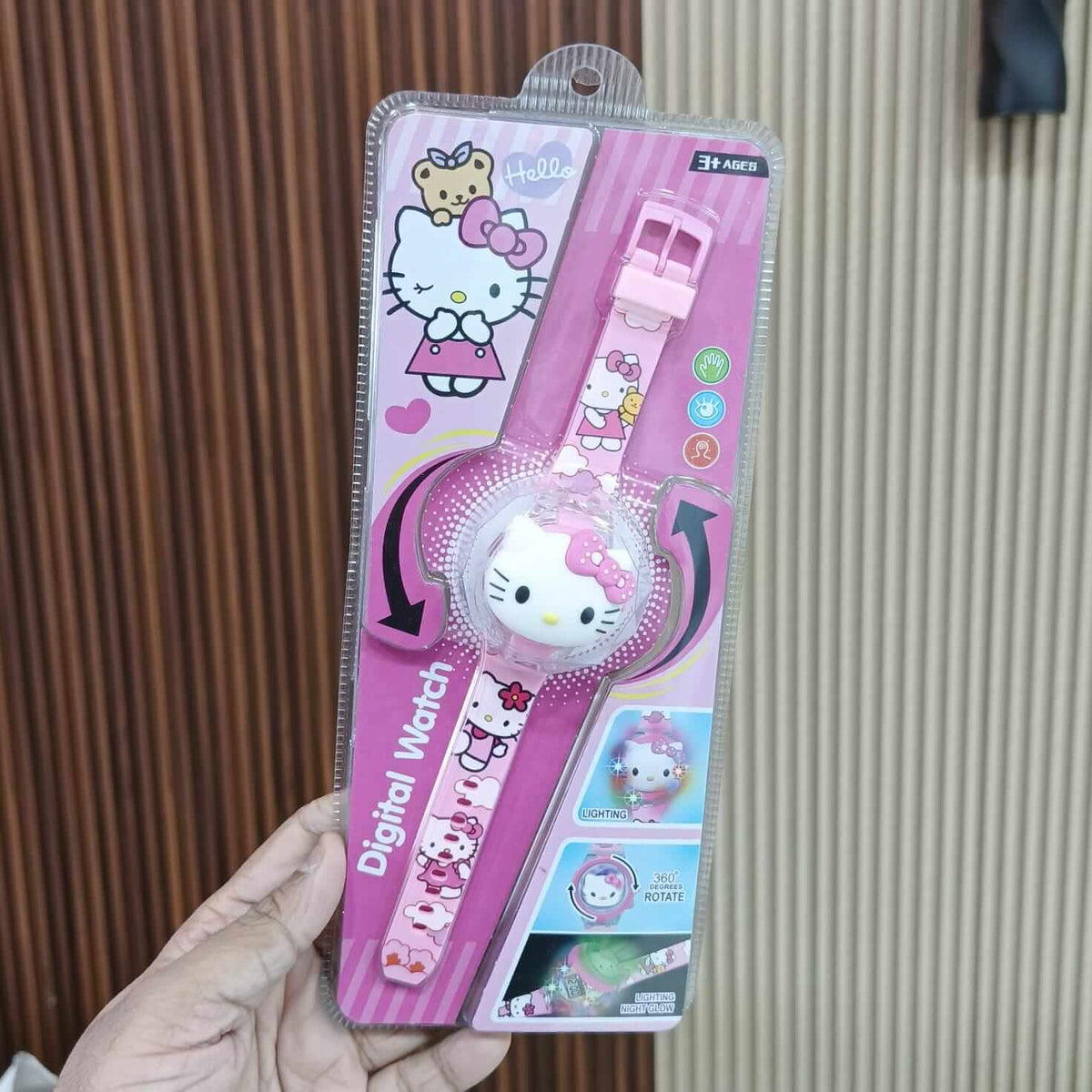 Cute Digital Wrist Watch for Kids – Music & Light