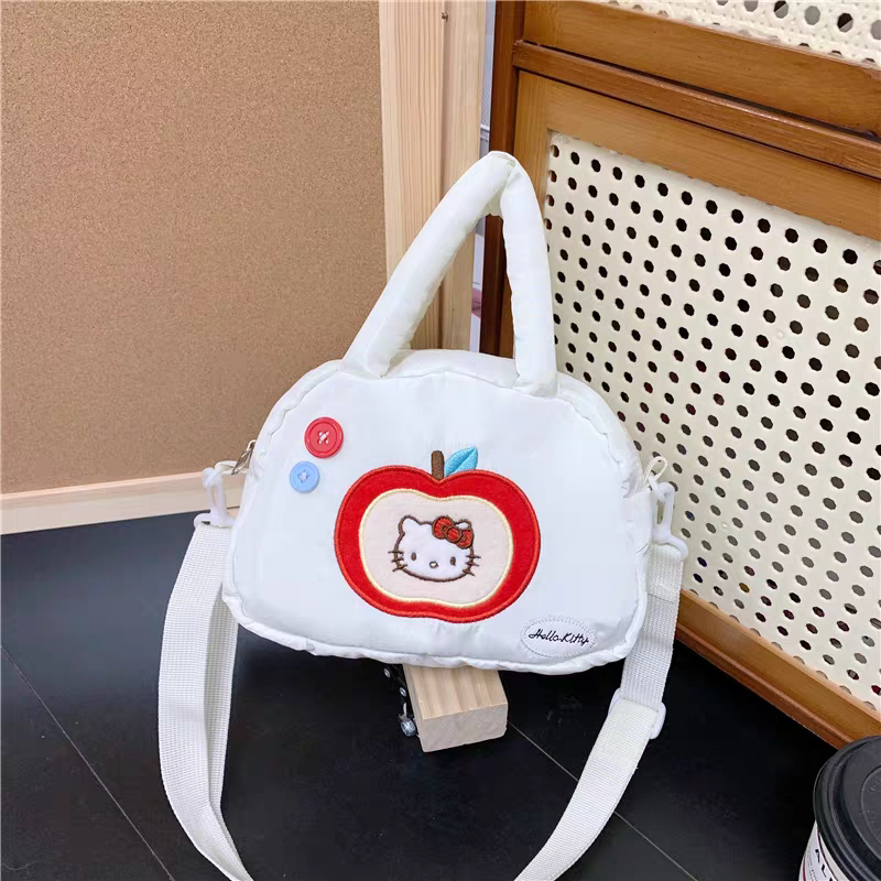 Cute Parachute Hello Kitty Mini Shoulder Bag for Girls ( size 8 × 6 inch )