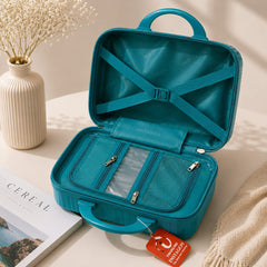 Premium Hard Fiber Small Luggage Bags – Waterproof & Unbreakable  Size (13 × 10 Inch )