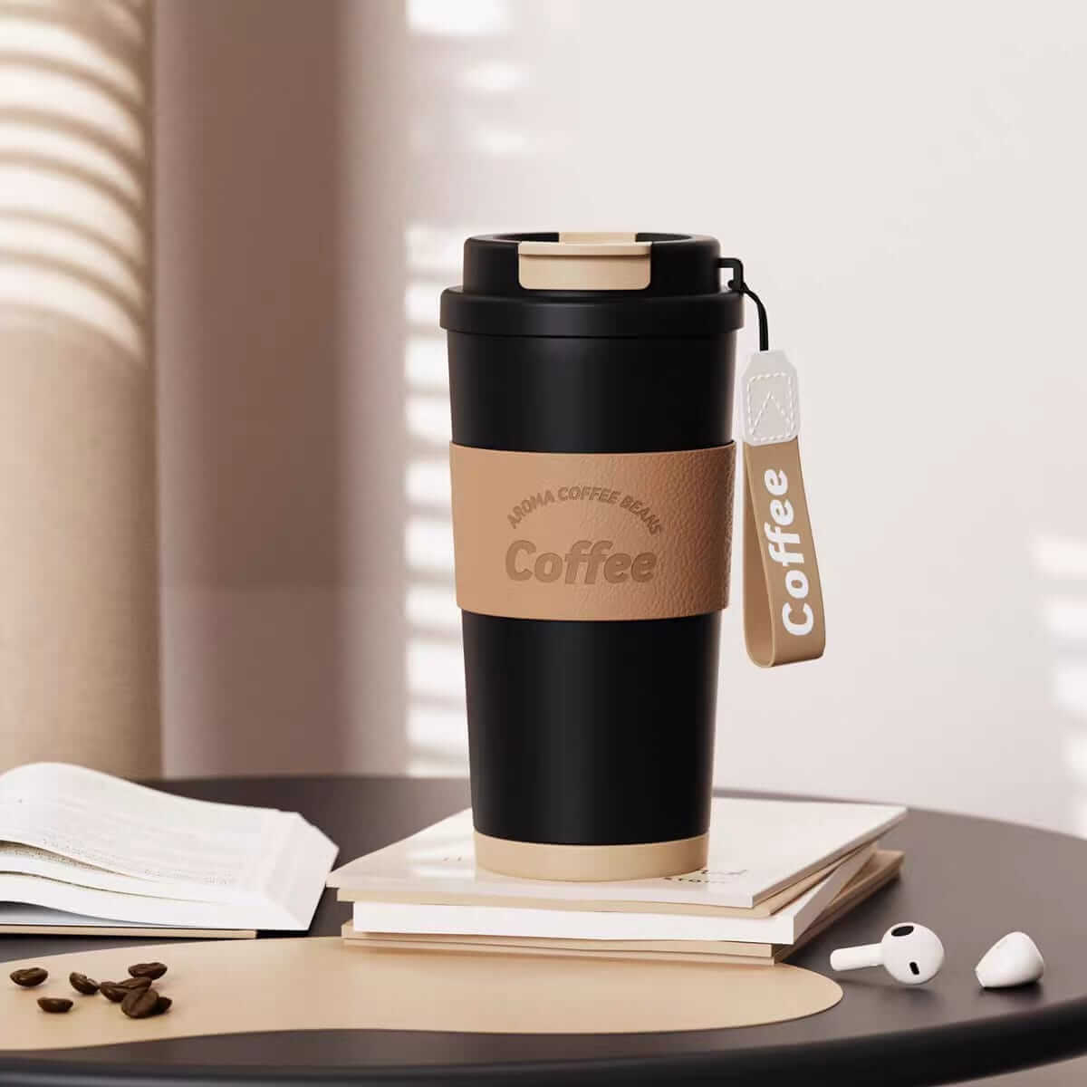 Premium Stainless Steel Coffee Travel Cup | SUS 316 | 450ml | Hot & Cold