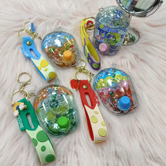 Water Ring Toss Game Acrylic Keychains 🐣