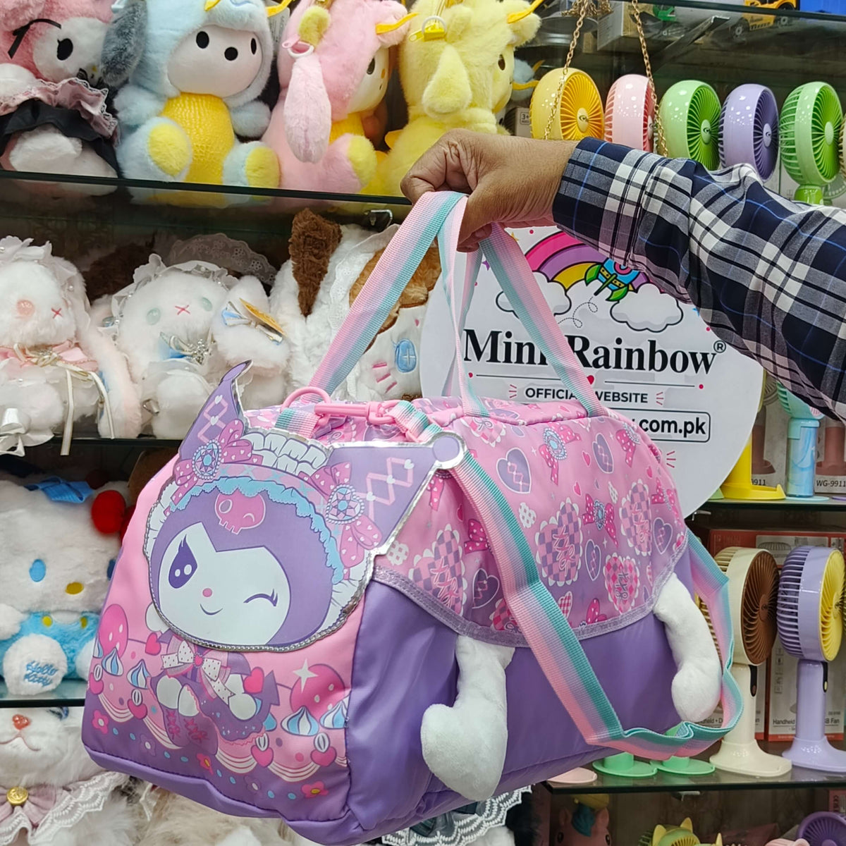 Sanrio Parachute Traveling Bags For Kids - Size 18 × 10 Inch