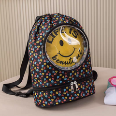 Kids Waterproof Parachute Swimming & Picnic Backpack with Slipper Pocket
