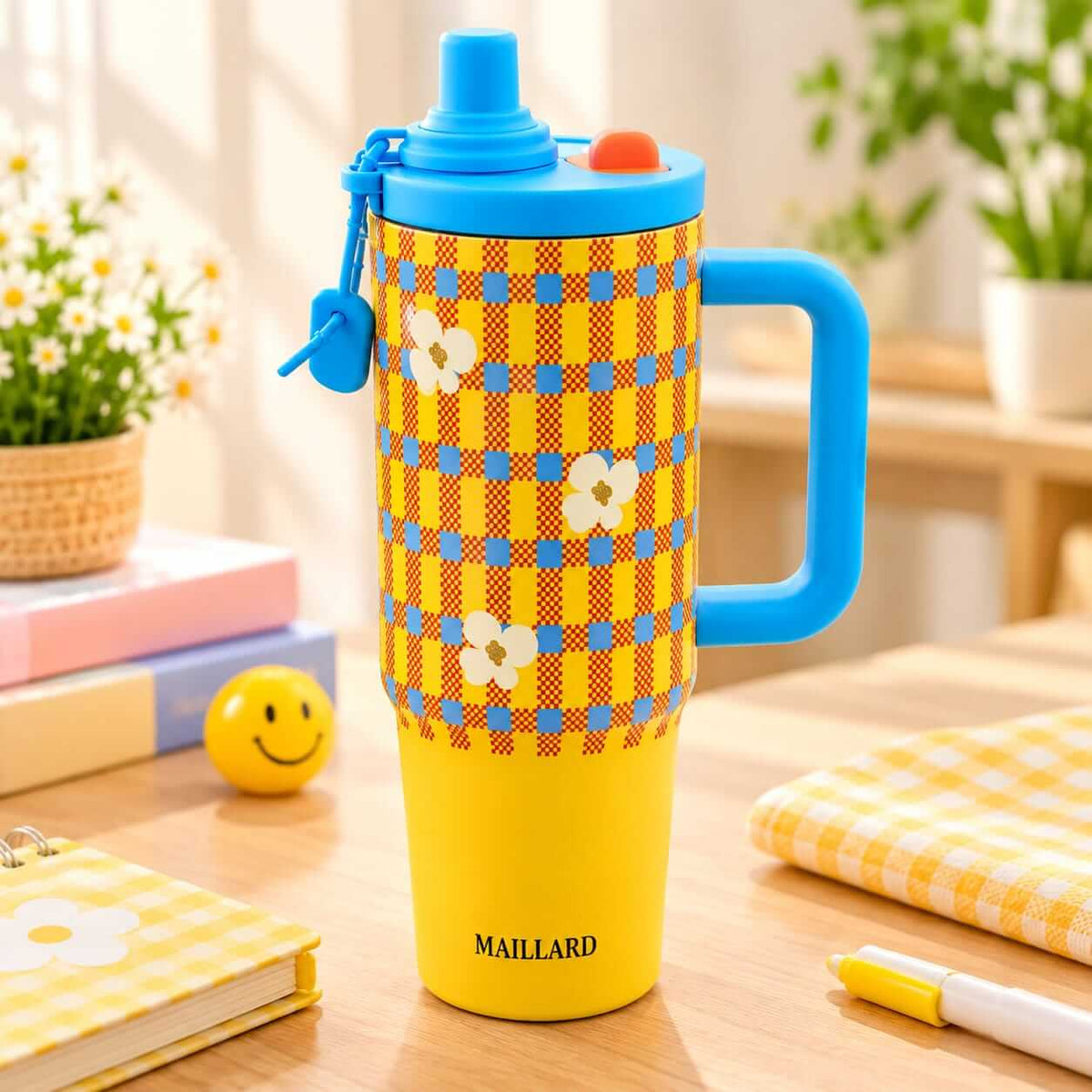 Asthetic Stainless Steel Dual Drinking Tumblers - 900 ml - SUS 316 - Hot & Cold