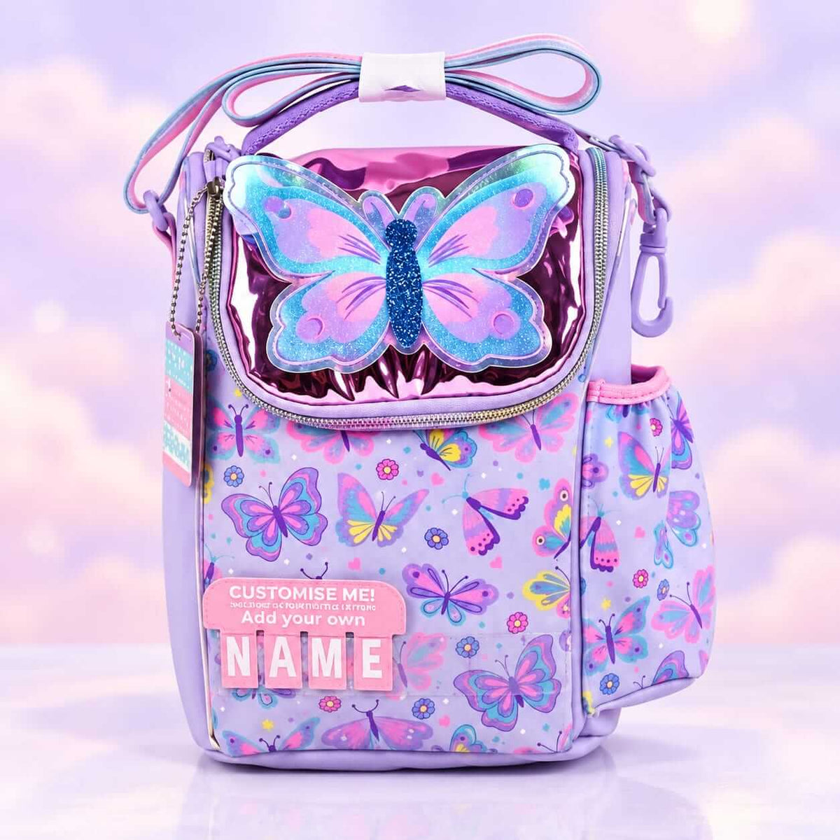 Girls Butterfly Vest Thermal Insulated Lunch Bag! 🦋💜