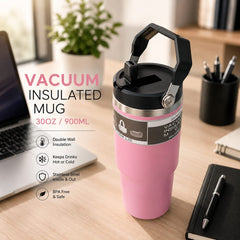 30oz Premium Vacuum Insulated Travel Tumbler – 900ml | Stainless Steel