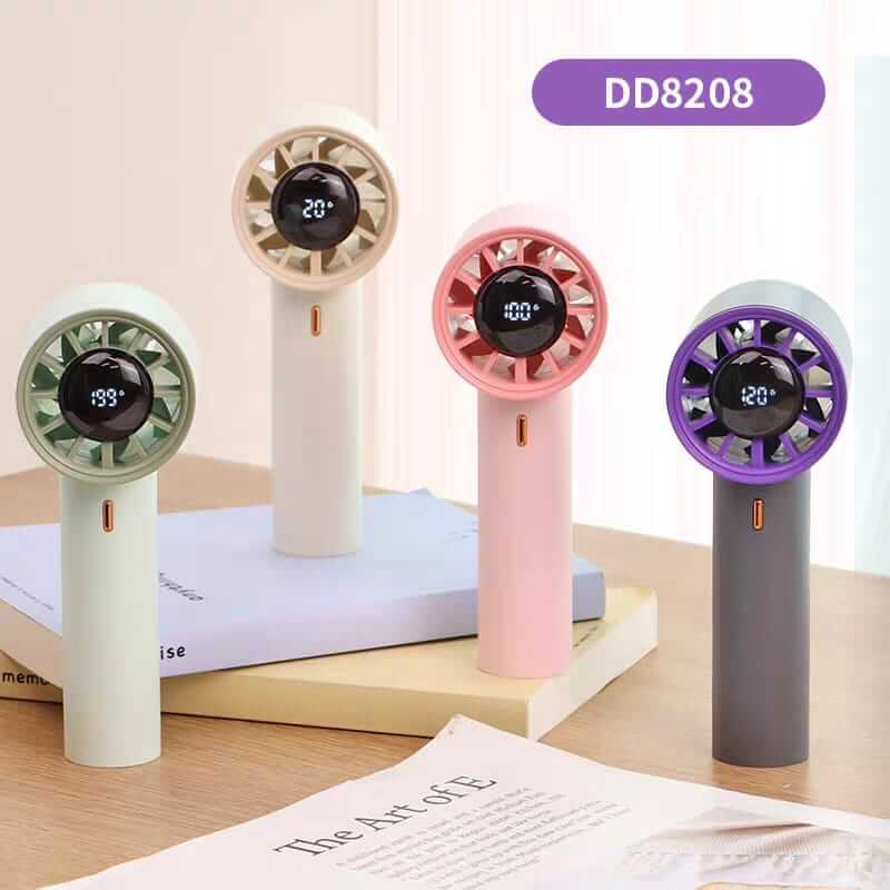 Professional 200 Speed Mini Rechargeable Cooling Fans - Turbo Wind - Type C