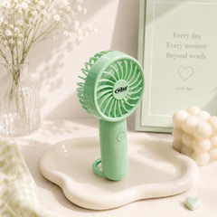 Mini Size Rechargeable Cooling Fans ✨ 3 Speed Modes ✨ 5 inch Size ✨ Type C Charging