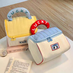 3D House Shape Makeup Organizer Traveling Bags