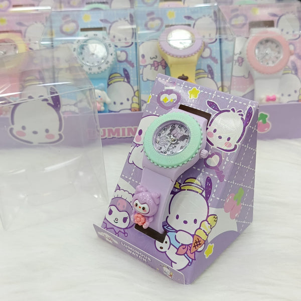 Sanrio Premium Wrist Watches For Childrens With Cute Box