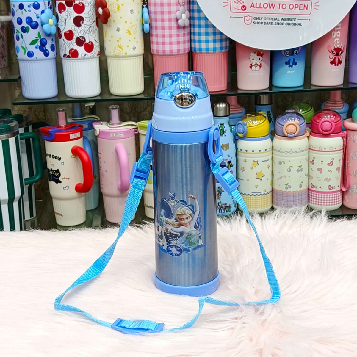 Childrens School Sipper Water Bottles - 500 ml - Hot / Cold ❄🔥