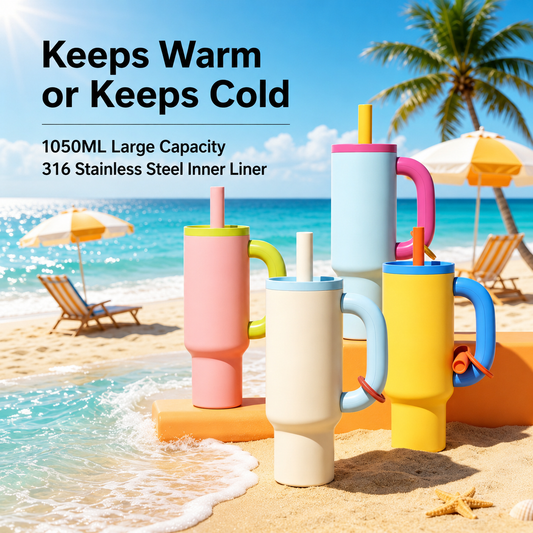 OceanSip™ Stainless Steel 1050 ml Insulated Tumblers | 40 Oz Hot / Cold Long Time