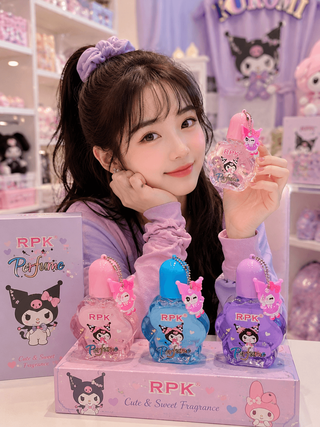🌸 50 ml Kawai Girls Mini Size Perfumes 🍓 Fruity Sweet Fragrance