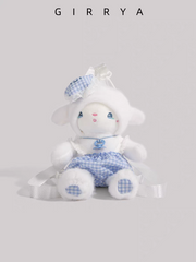 Cute Soft Plush Doll Girls Backpacks 😻 Size 12 × 6 Inches