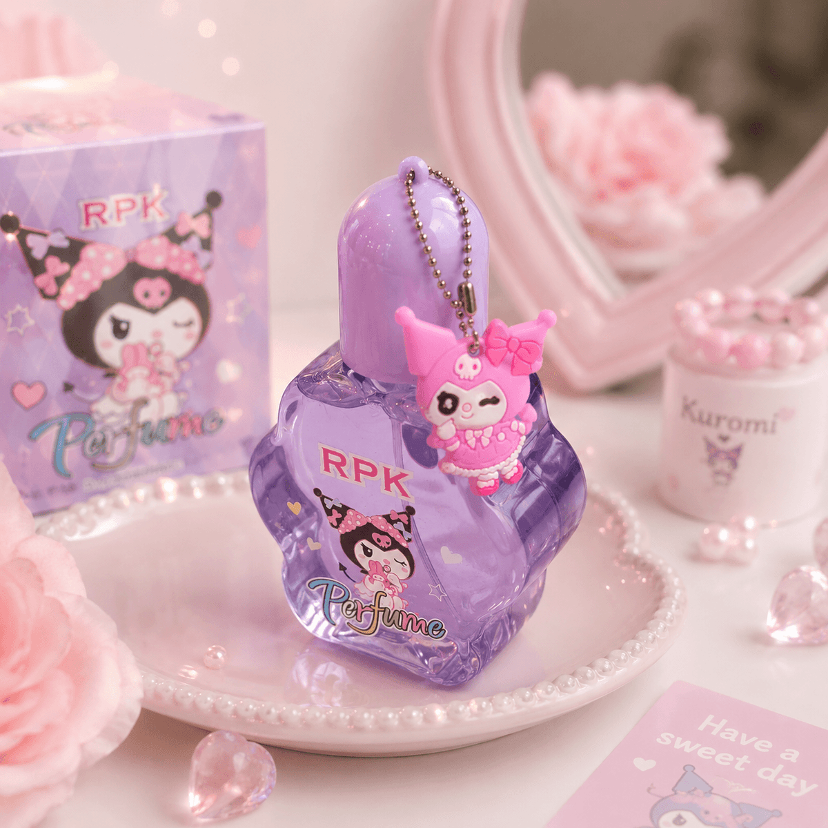🌸 50 ml Kawai Girls Mini Size Perfumes 🍓 Fruity Sweet Fragrance