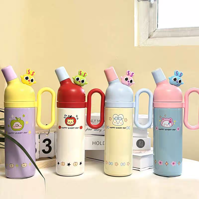 😻 TinyJoy™ Cute Stainless Steel Children's Tumblers Flask - 800 ml - Hot / Cold 🔥❄