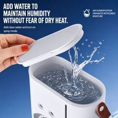 Arctic Breeze Dual Fan Air Cooler & Humidifier Mist Stand Fans ( Size 13 Inch )