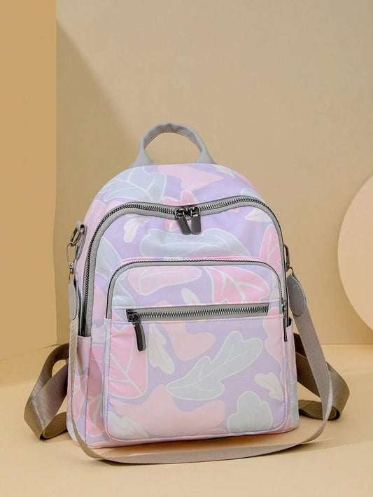 Parachute Material Girls Backpacks / Multi Pockets / Size 12 × 10 Inch