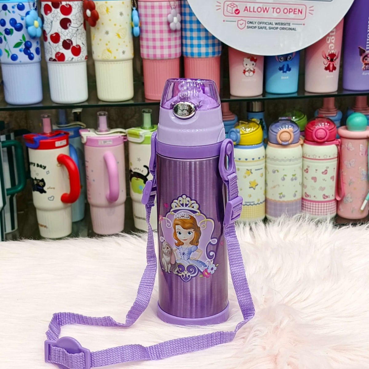 Childrens School Sipper Water Bottles - 500 ml - Hot / Cold ❄🔥