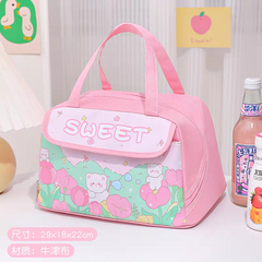 Ccute Thermal Insulated Kids Lunch Bag – Portable Hot & Cold Food Carry Bags
