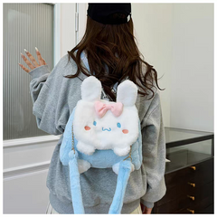 Cute Sanrio Plushes 2 in 1 Girls Backpacks / Bags 🥰