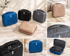 Premium Small Size Hard Fiber Travel Bags – Waterproof & Unbreakable Luggage (12 × 9 Inch)