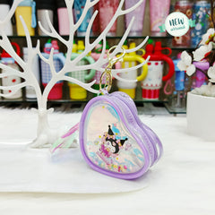 Holographic Mini Coin Pouches Keychains