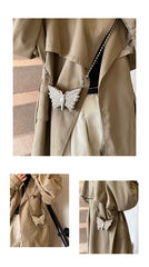 🦋 Glam Butterfly Mini Metal Clutch Bag – With Inside Mirror🦋