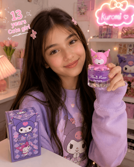 💜 35ml Kuromi Mini Girls Perfume | Sweet Fragrance