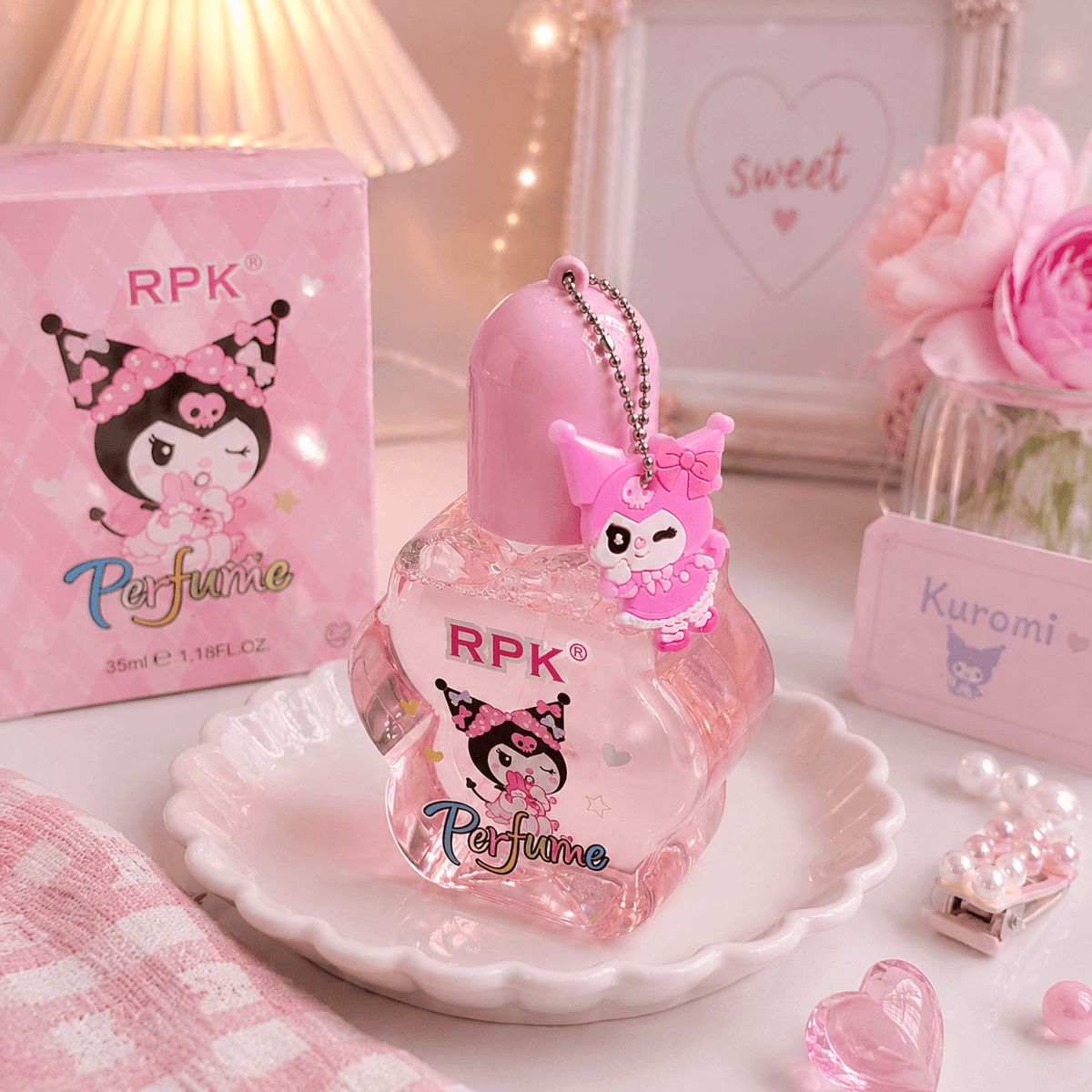 🌸 50 ml Kawai Girls Mini Size Perfumes 🍓 Fruity Sweet Fragrance