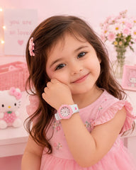 Sanrio Premium Analog Watches For Children's | Soft Silicone Adjustable Strap